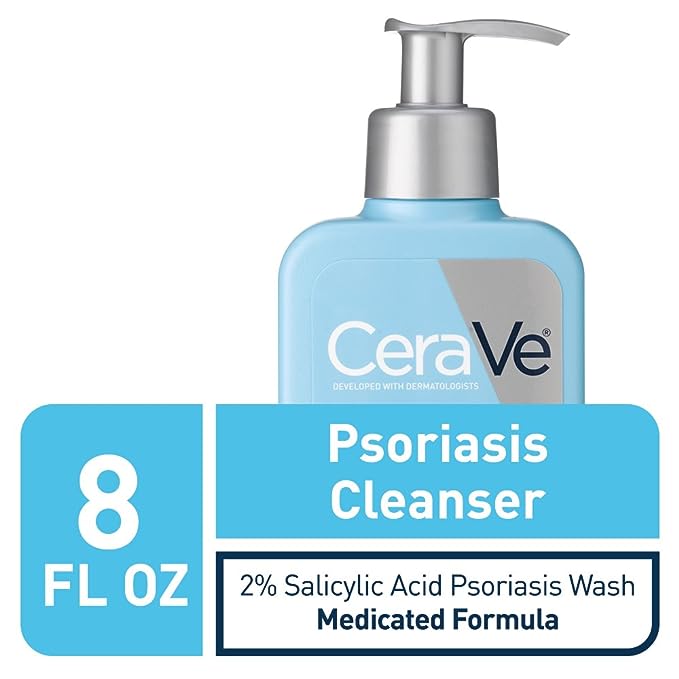 پاککەرەوەی CeraVe بۆ چارەسەری سەدەف