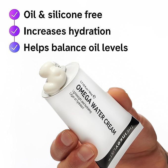 The INKEY List Omega Water Cream Oil-Free Moisturizer + Niacinamide