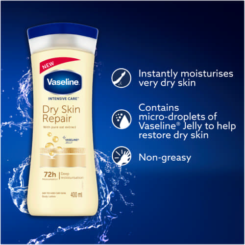 Vaseline Intensive Care Dry Skin Repair Lotion