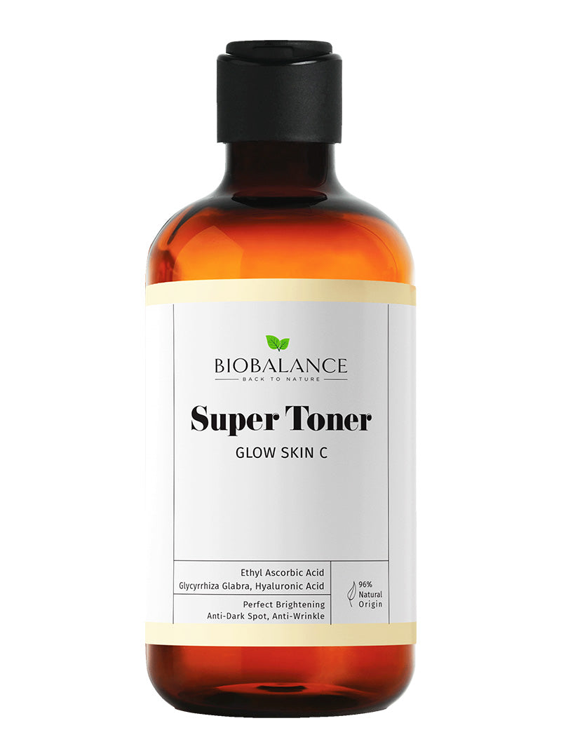 BIOBALANCE Super Toner Glow Skin C Anti-Wrinkle and Illuminator Against Pigmentation Spots