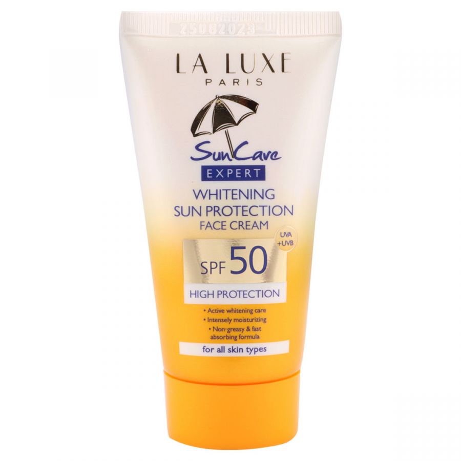 کرێمی خۆری سپیکردنەوەی لا لوکس پاریس سەن کەیر بۆ دەموچاو SPF50 