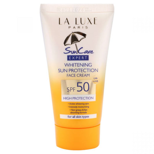 کرێمی خۆری سپیکردنەوەی لا لوکس پاریس سەن کەیر بۆ دەموچاو SPF50 