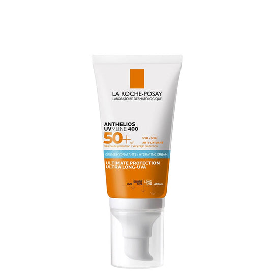 لا ڕۆش پۆسای ئەنتێلیۆس UVmune 400 کرێمی ئاودان SPF50+ 50ml