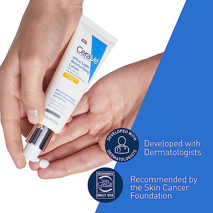 لۆشنی شێدارکەرەوەی Cerave Ultra-light SPF 30