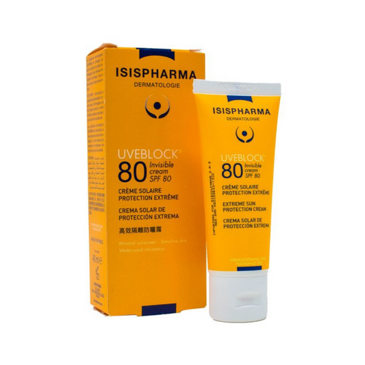 isis pharma UVEblock 80 invisible cream