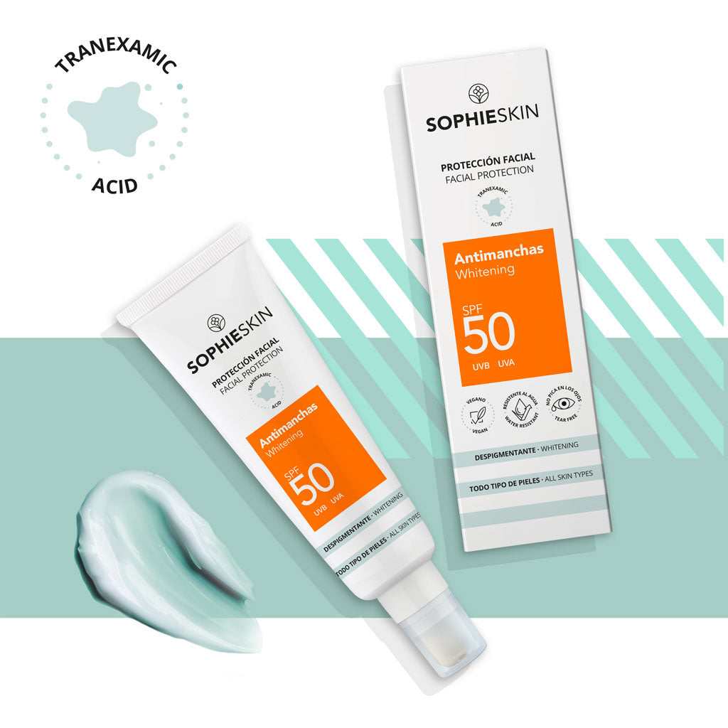 کرێمی خۆری دەموچاوی سۆفیسکین دژە پەڵەی تاریک SPF50