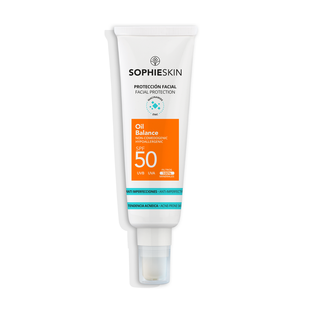 دژەخۆری دەموچاو SOPHIESKIN Oil Balance SPF50