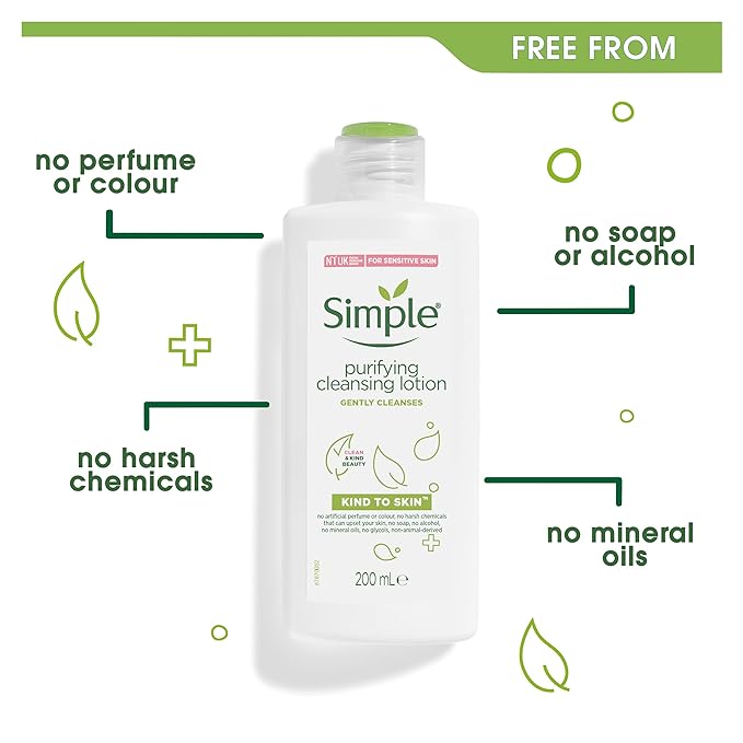 Simple Kind To Skin Purifying Cleansing Lotion