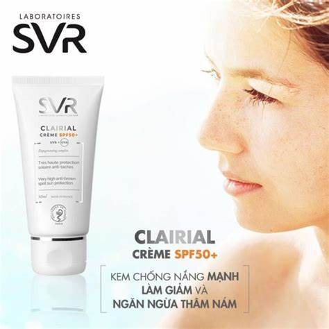 SVR CLAIRIAL کرێمی ڕەنگکردن SPF50+