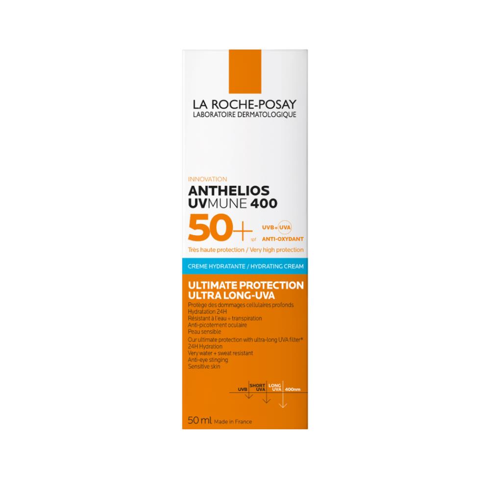 la roche posay Uvmune 400 کرێمی ئاودان Spf50+ 50Ml