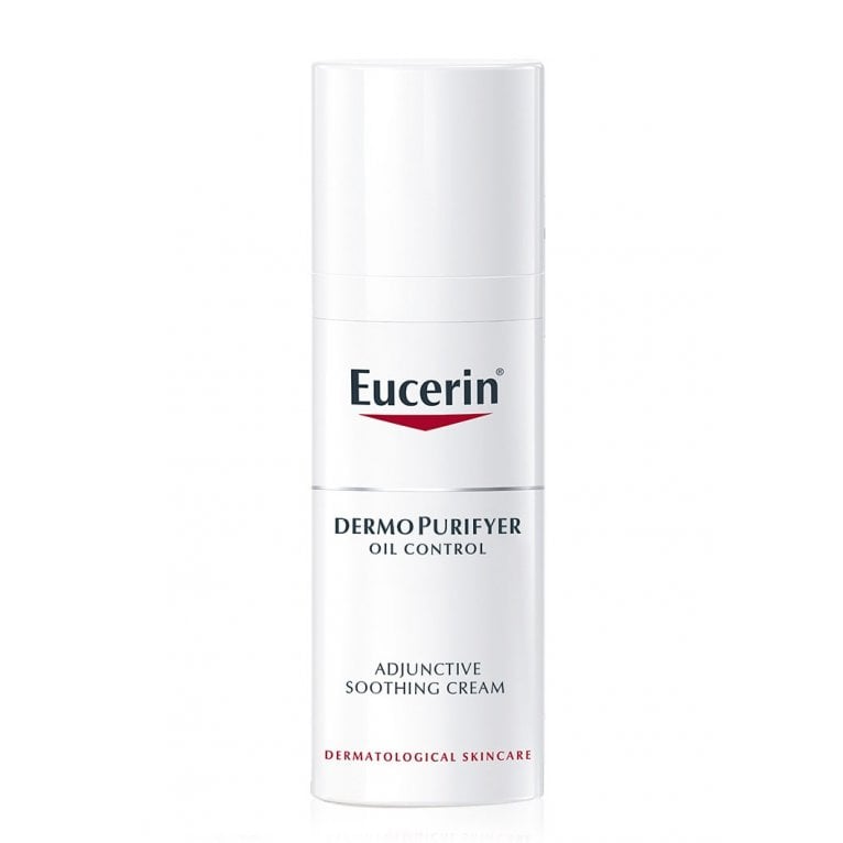 کرێمی ئارامکەرەوەی یارمەتیدەری کۆنترۆڵکردنی ڕۆنی Eucerin DermoPurifyer