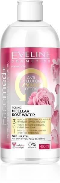 EVELINE  Facemed+ Toning Micellar Rose Water