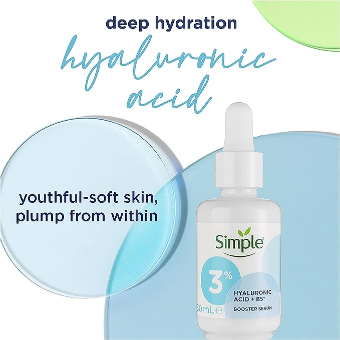 Simple Booster Serum 3% Hyaluronic Acid & Vitamin B