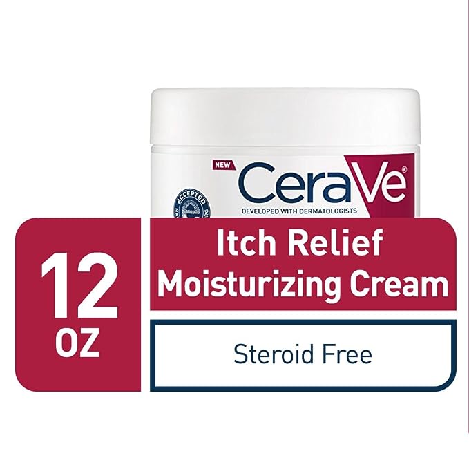 CeraVe Moisturizing Cream for Itch Relief