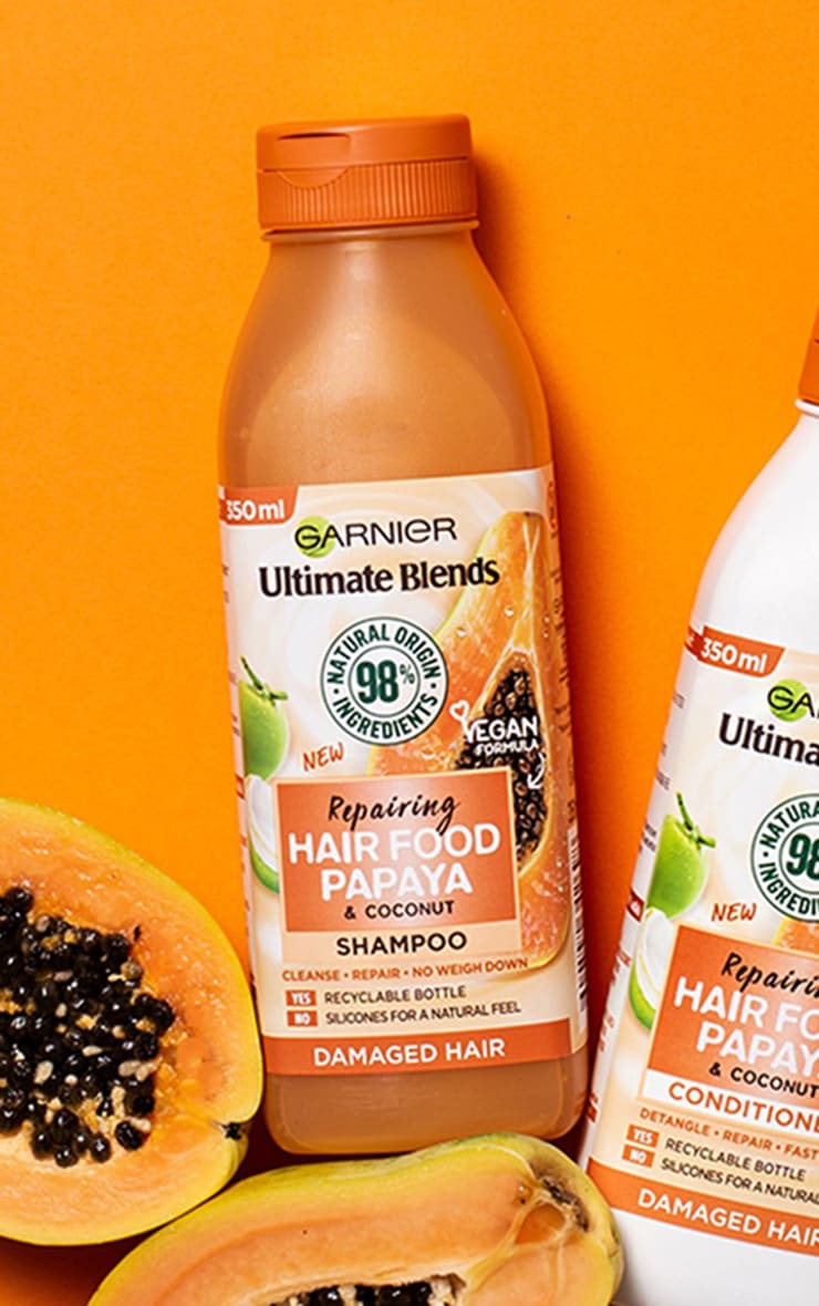 Garnier Ultra Doux Repairing Papaya Hair Food Shampoo For Damaged Hair