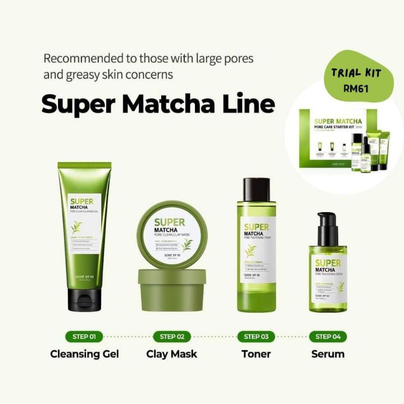 SOME BY MI Super Matcha Pore Care Starter Kit