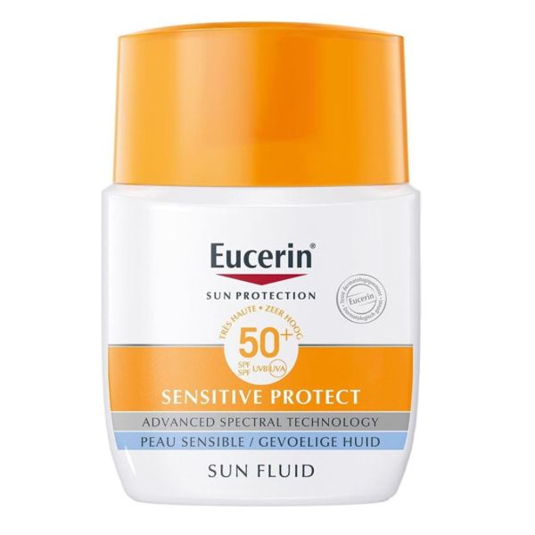 Eucerin Sensitive Protect Sun Fluid Mattifying SPF50