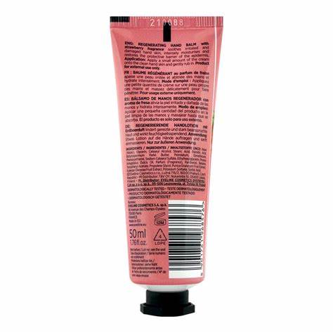 EVELINE Sweet Regenerating Hand Balm Strawberry Skin Pomegranate