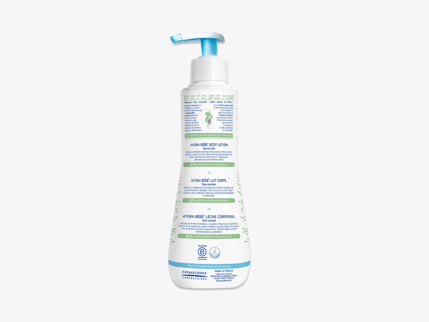 mustela Hydra-Bebe Lait Corps لۆشنی جەستە