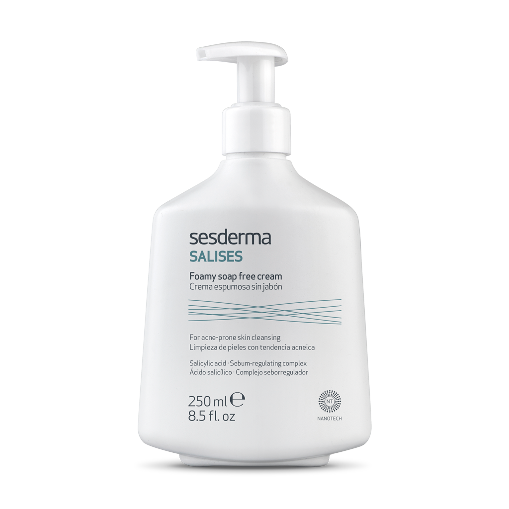 sesderma SALISES کرێمی بێ سابوونی کەفاوی