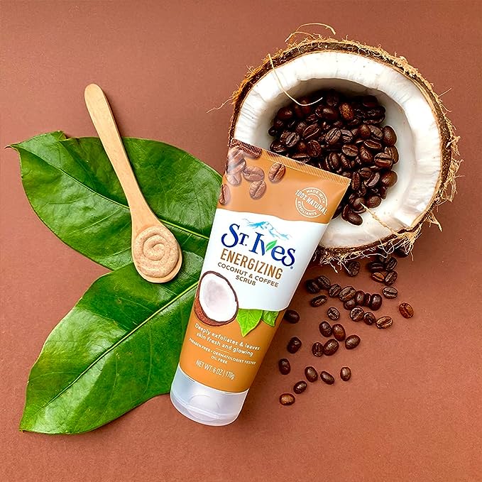 St. Ives Scrub Coconut & Coffee Energizing