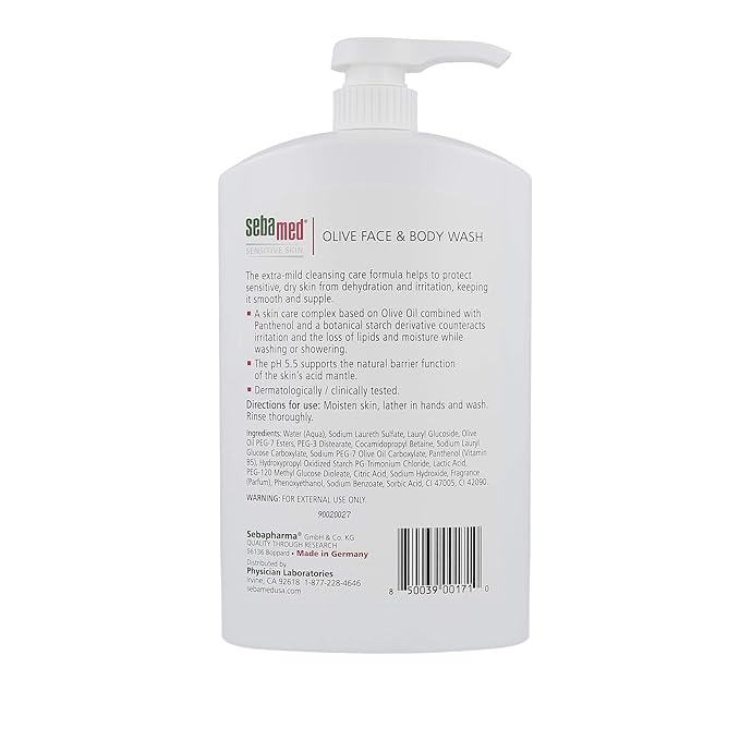 Sebamed Sebamed Olive Face and Body Wash