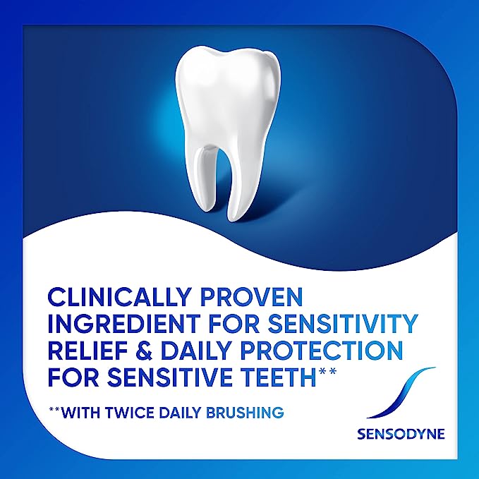 مەعجونی سپیکردنەوەی ددان چاککردنەوە و پاراستنی Sensodyne