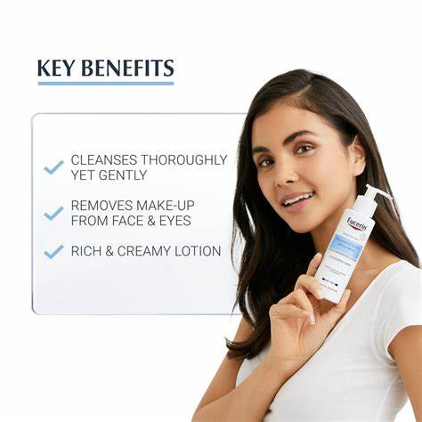 شیری پاککەرەوەی Eucerin DermatoCLEAN