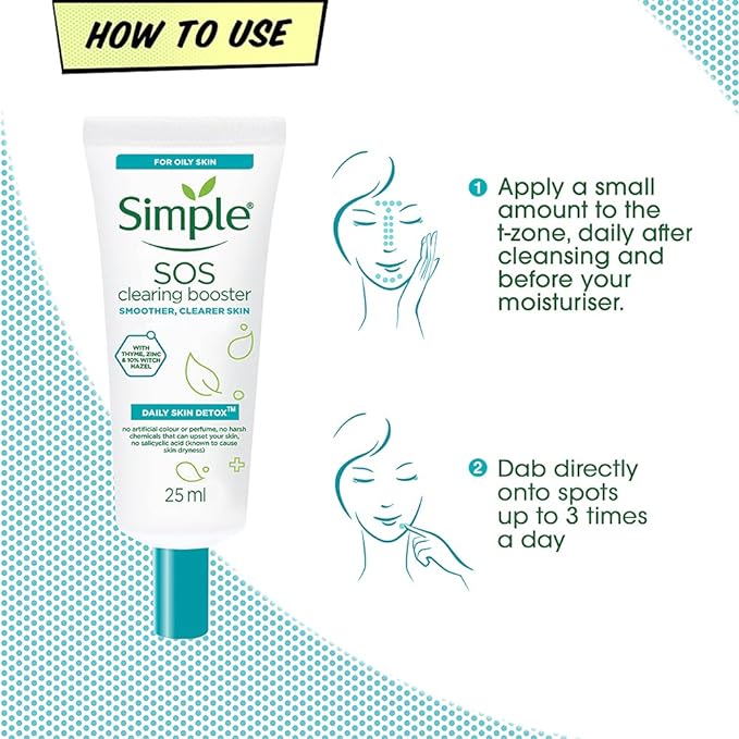 Simple Daily Skin Detox SOS Clearing Booster