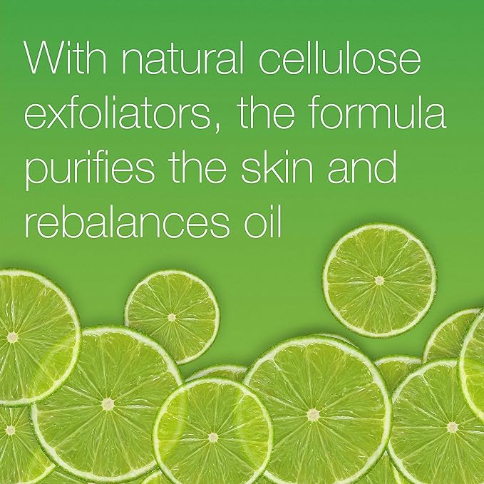 Neutrogena Oil Balancing daily exfoliator with lime & Aloe Vera