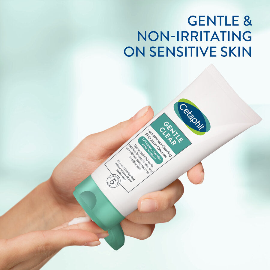 Cetaphil Gentle Clear Complexion Clearing BPO Acne Cleanser