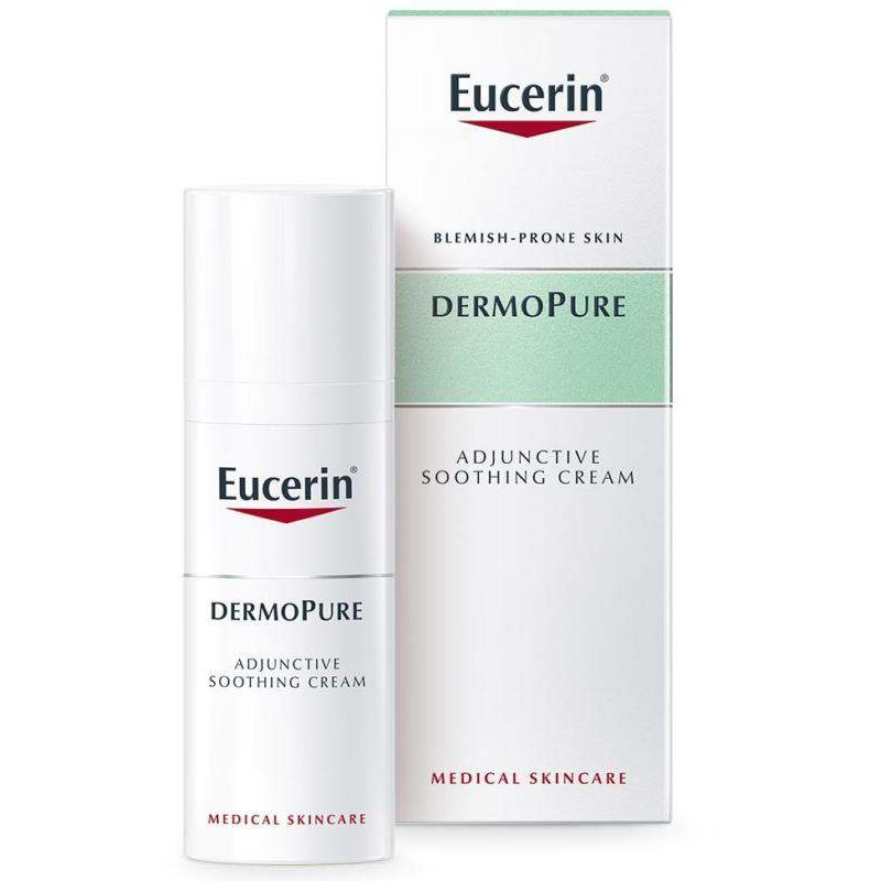 کرێمی ئارامکەرەوەی یارمەتیدەری کۆنترۆڵکردنی ڕۆنی Eucerin DermoPurifyer