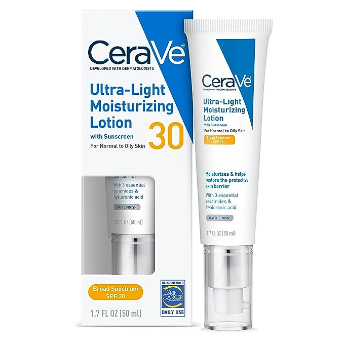 لۆشنی شێدارکەرەوەی Cerave Ultra-light SPF 30