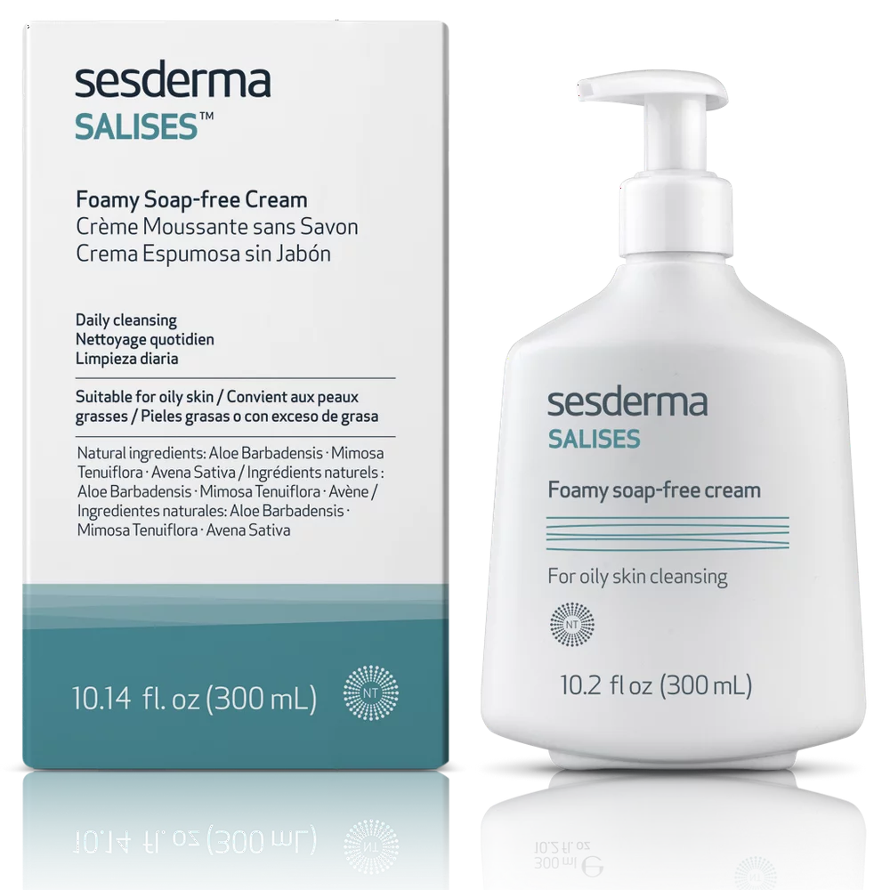 sesderma SALISES کرێمی بێ سابوونی کەفاوی