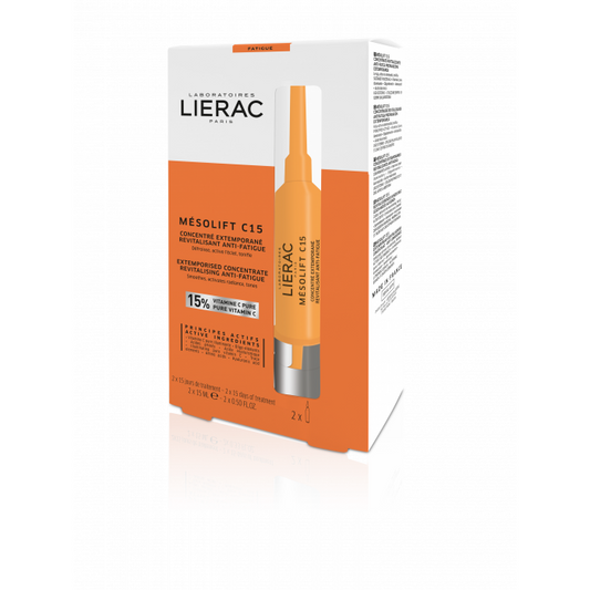 LIERAC Mesolift C15 Extemporised Concentrate Revitalizing Anti-Fatigue