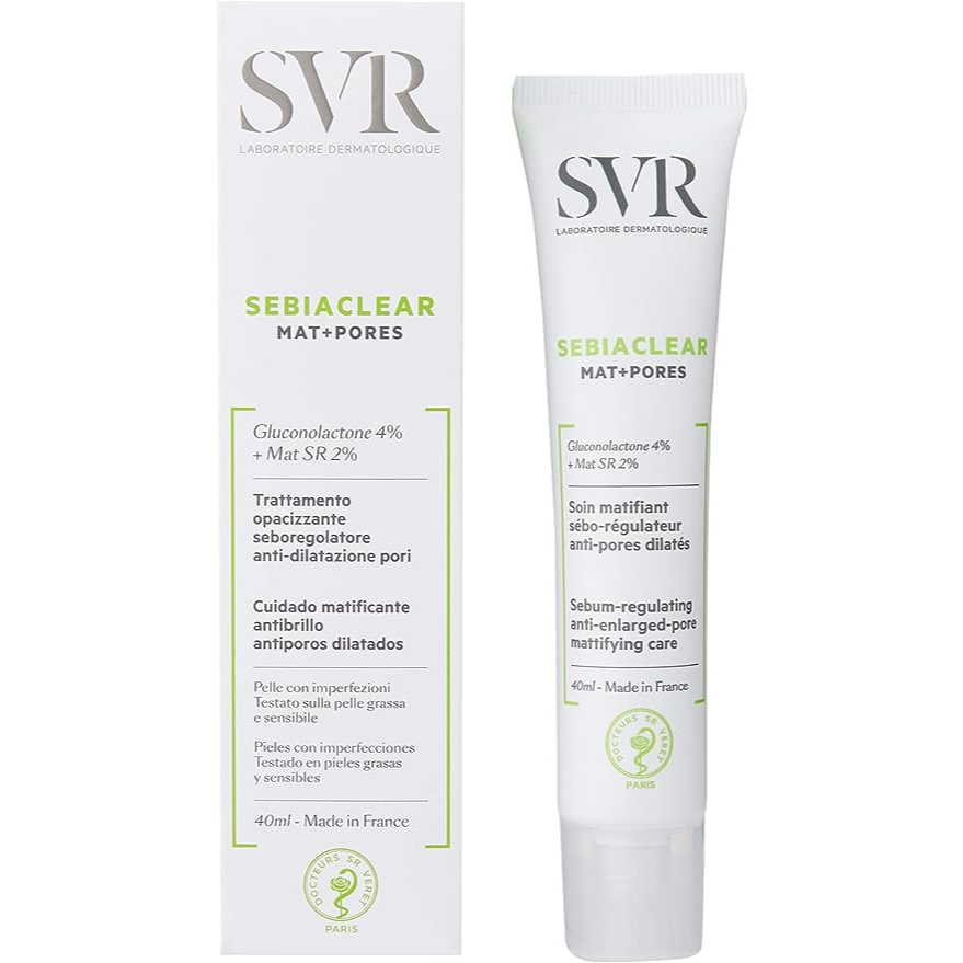 SVR SEBIACLEAR Mat & Pores Sebum-Regulator Cream