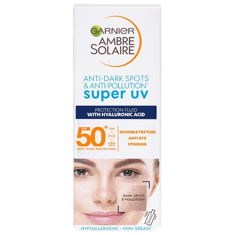 Garnier Ambre Solaire Sensitive Advanced Face Sun Fluid SPF50+