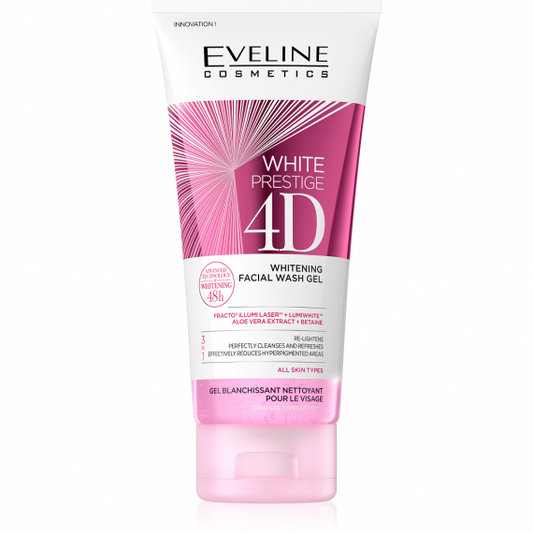 EVELINE White Prestige 4D Whitening Facial Wash Gel