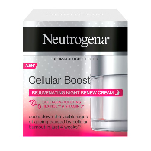 Neutrogena Face Cream, Cellular Boost, Anti-Ageing Night Cream