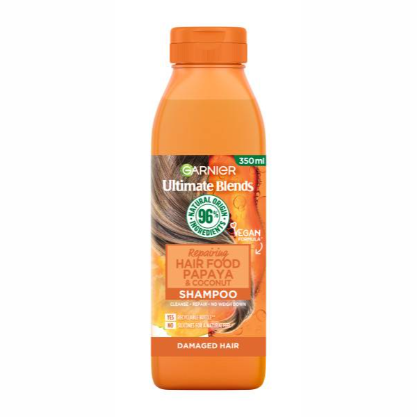 Garnier Ultra Doux Repairing Papaya Hair Food Shampoo For Damaged Hair