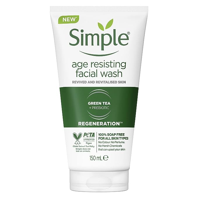 Simple Regeneration Age Resisting Facial Wash