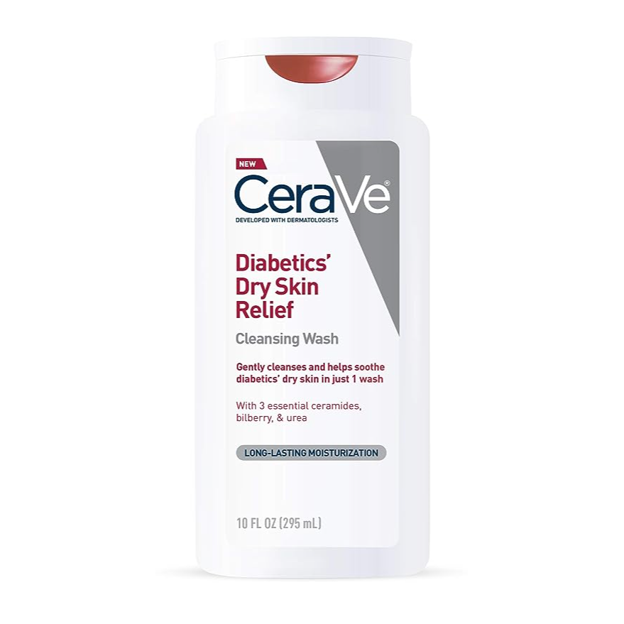 CeraVe Body Wash for Diabetics’ Dry Skin