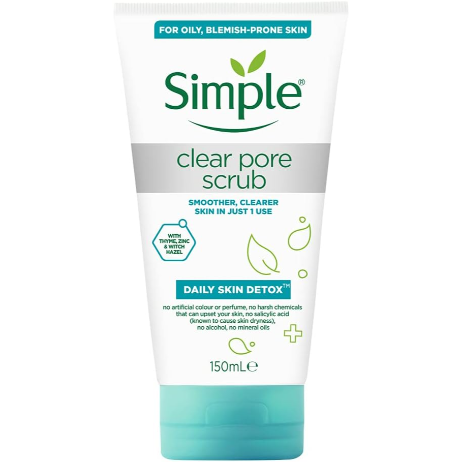 Simple Daily Skin Detox Clear Pore Scrub