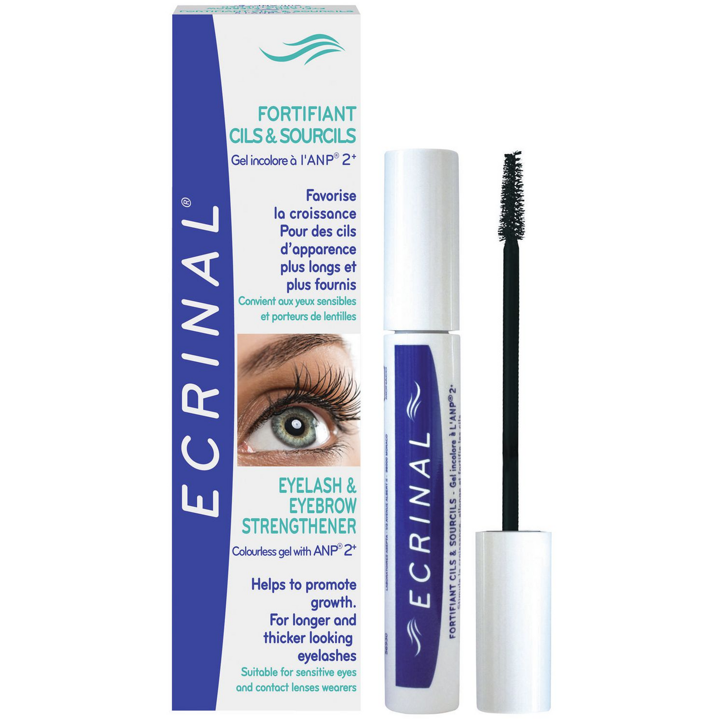 Ecrinal Eyelash & Eyebrow Strengthener Colourless Gel