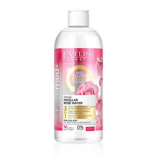 EVELINE  Facemed+ Toning Micellar Rose Water