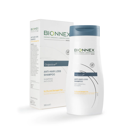 شامپۆی دژە هەڵوەرینی قژ BIONNEX Organica بۆ قژی وشک و تێکچوو