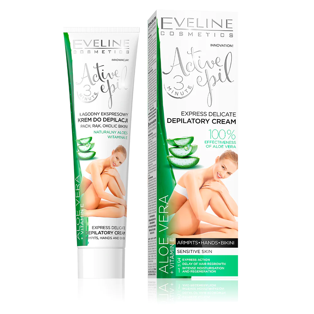 EVELINE Express Delicate Depilatory Cream Aloe Vera