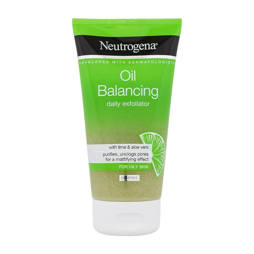 Neutrogena Oil Balancing daily exfoliator with lime & Aloe Vera