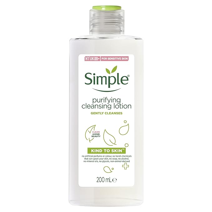 Simple Kind To Skin Purifying Cleansing Lotion