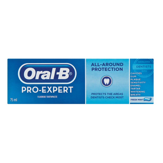 Oral-B Pro-Expert پاراستنی هەموو دەوروبەر مەعجونی ددانی نەعنای تازە